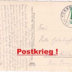 Bizone - 10 Pfg. Bauten Karte Füssen - Wehlen/DDR 31.8.50 - Postkrieg !
