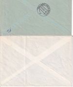 BRD - Magstadt (Württ) 2 Heimatbelege/Einschreibebriefe 1956/1963