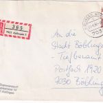 BRD - Filderstadt 5 Einschreibebrief n. Böblingen - Stempel Stuttgart !! 1981