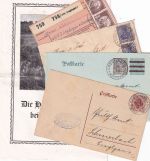 Württemberg/DR/BRD - Creglingen 5 Heimatbelege 1911/1978