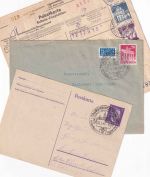 DR/Bizone/BRD - Tauberbischofsheim 3 Heimatbelege ex 1942/1969