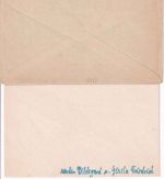 FZ/Baden - Walldürn 27.2.46 Gebühr bezahlt roter Ra2 Ortsbrief m. Inhalt