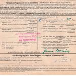 BRD - 3x100+50 Pfg. Brandenburger Tor Paketkarte n. BELGIEN Neckarelz 1969