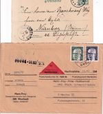 DR/BRD - Hassmersheim 2 Heimatbelege 1896/1975