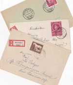 DR/BRD - Mannheim 2 - 3 Heimatbelege ex 1944/68