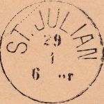 Bayern - St. Julian 29/1 K1 5 Pfg. Ganzsachenkarte n. Kaiserslautern