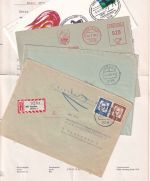 BRD - Verden (Aller) 4 Heimatbelege (1x Postsache !!) ex 1965/1972