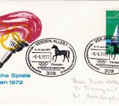 BRD - Verden (Aller) 4 Heimatbelege (1x Postsache !!) ex 1965/1972