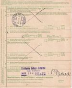 BRD - 3x2 DM Heinemann Paketkarte i.d. SCHWEIZ Steinhude - Zürich 1972