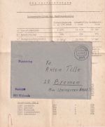 BRD - Walsrode 1968 Postsache (Empfängerzahlen/Postwurfsendungen) n. Bremen