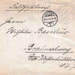DR - Gilten 1916 Feldpostbrief (Gefangenenlager Lichtenhorst) n. Braunschweig