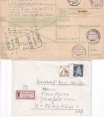BRD - Laatzen 4 Heimatbelege (u.a. Karte i.d. TSCHAD !) ex 1972/1996