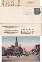 DR/BRD - Norderney 6 Heimatbelege ex ca. 1900/1974