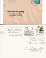 DR/BRD - Norderney 6 Heimatbelege ex ca. 1900/1974