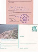 DR/All.Bes./BRD - Norden 7 Heimatbelege ex 1906/1974