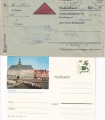 DR/BRD - Emden 10 Heimatbelege ex 1917/1987 darunter Zensurbrief, Landpost etc.