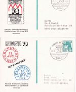 BRD - Frankfurt a/M. 26 Privatganzsachen meist gebraucht ex 1963/1990