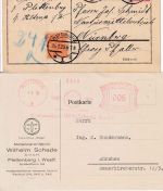 DR/BRD - Plettenberg 3 Heimatbelege ex 1923/1972