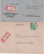 DR/All.Bes./BRD - Lüdenscheid 14 Heimatbelege ex 1913/1990