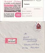 DR/All.Bes./BRD - Lüdenscheid 14 Heimatbelege ex 1913/1990