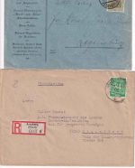 DR/All.Bes./BRD - Arnsberg (Westf.) 4 Heimatbelege ex 1915/1978