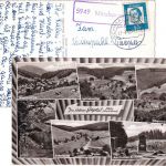 BRD - 5949 Mittelsorpe Ra1 Karte Schmallenberg - Nordbögge 1965