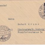 BRD - Adenau/Der Nürburg-Ring Gebirgs-Auto-Strasse Handwerbestpl. 1951