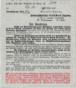 Bayern - 10 Pfg. Rauten Ganzsachen-Kartenbrief m. Zudruck Augsburg 1910