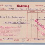 DR - Hannover 1932 8 Pfg. AFS "Feinkost Appel" Firmenkarte n. Landshut