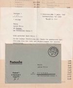 BRD - Hannover 1968 Postsache (Anzahl d. Haushaltungen f. Wurfsendungen)
