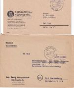 All.Bes./FZ/BRD - Neuwied (Rhein) 10 Heimatbelege es 1946/1997