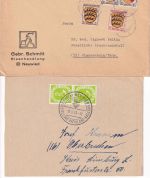 All.Bes./FZ/BRD - Neuwied (Rhein) 10 Heimatbelege es 1946/1997
