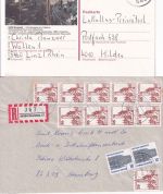 All.Bes./FZ/BRD - Neuwied (Rhein) 10 Heimatbelege es 1946/1997