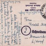 DR - KLV-Lager 644 Astoria Ahlbeck (Seebad) Pommern L4 Karte n Schneidemühl 1944