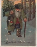 DR - Tengern ü. Löhne (Westf.) Landpost-Ra2 Weihnachtskarte/Ortsdrucksache