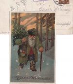 DR - Tengern ü. Löhne (Westf.) Landpost-Ra2 Weihnachtskarte/Ortsdrucksache