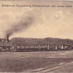 Thüringen - Schloßvippach Güterzug m. Naturmohnköpfen gelaufen 1938
