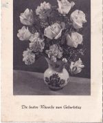Bizone - (21) Enkhausen ü. Paderborn Landpost-Ra2 Karte n. Düren 1951