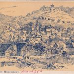 Bayern - Muggendorf Ortsansicht Künstler-AK ungelaufen ca. 1900