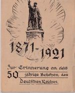 Ostpreussen - 1871-1921 50 J. Dt. Reich Wohlfahrtskarte Ostbund gelaufen 1921