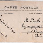 Frankreich - Condé-sur-l’Escaut/127. Reg. Infanterie Passepartout-AK ca. 1910