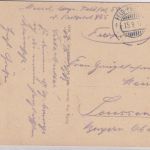 Frankreich - St. Mihiel (Dep Meuse) zersch. Militärkasino gelaufen/Feldpost 1917