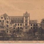 Saarland - St. Wendel Marienkrankenhaus (Reservelazarett) sw-AK/Feldpost 1918