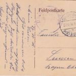 Frankreich - Laon Dep. Aisne Eisenbahnerheim sw-AK/Feldpostkarte 1916