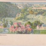 Bayern - Behringersmühle Ortsansicht farb. Künstölerkarte ungelaufen ca. 1900