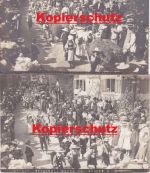 Schweiz - Wädenswil Jugendfest 1909 2 priv. Foto-AK - beide gelaufen