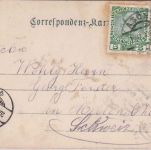 Österreich - Niederreuth b. Asch Ortsansicht sw-AK gelaufen 1910