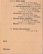 Bayern - 5 Pfg. Rauten Ganzsachenkarte Zudruck Fa. Hammerschlag Bremen 1889