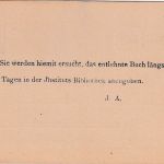 Bayern - 3/2 Pfg. Rauten Ganzsachenkarte m. Überdruck priv. Zudruck Bibliothek