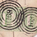 Thurn&Taxis - 1 Kr. geschn. waagr. Paar Brief Ring 168 Camberg 11. FEB (1862)